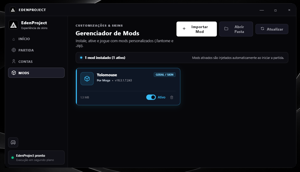 Gerenciador de Mods